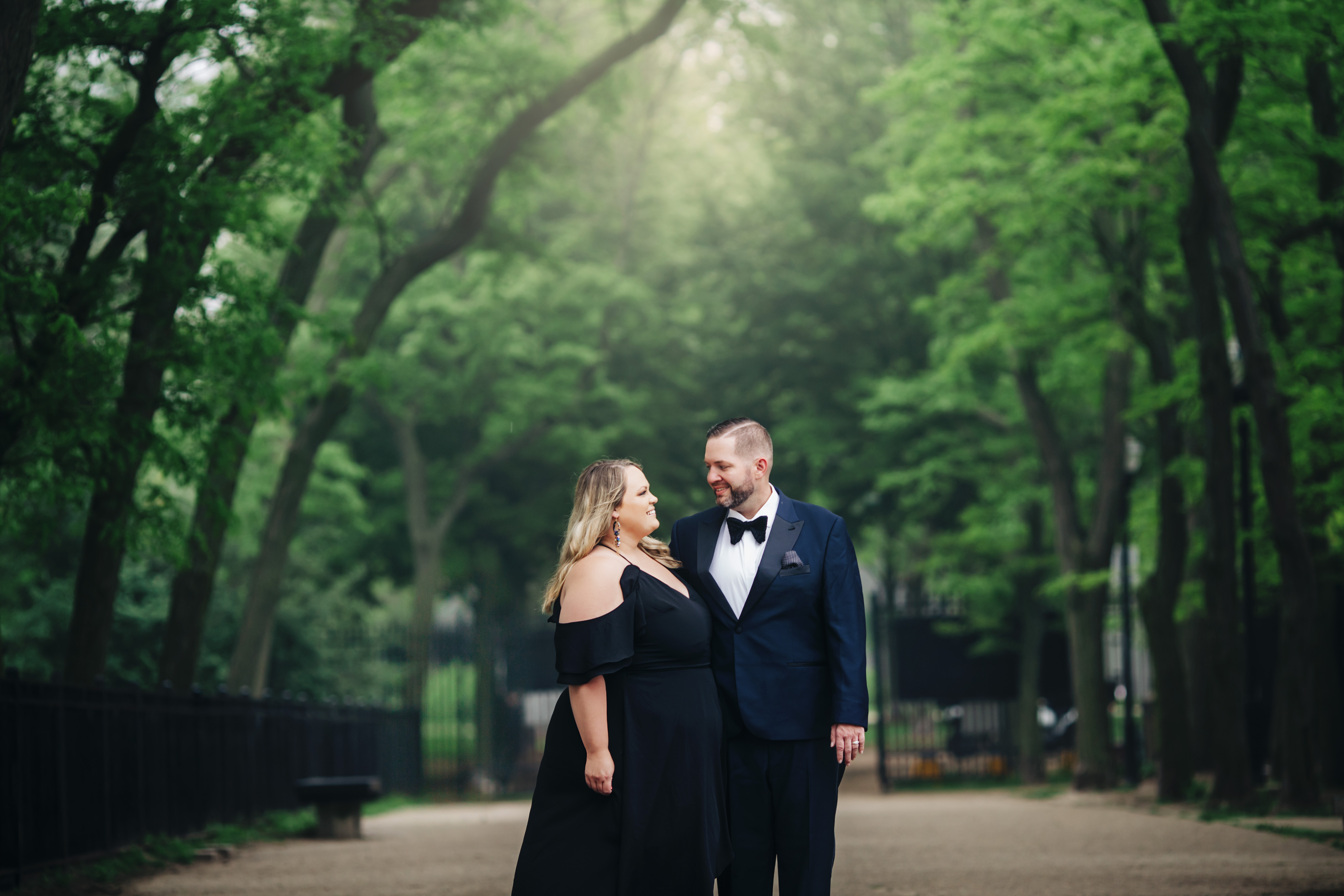 Chicagoland session - couples Olive Park session