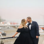 Chicago scene with couple anniversary session