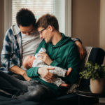 Chicago Adoption Newborn Lifestyle Session